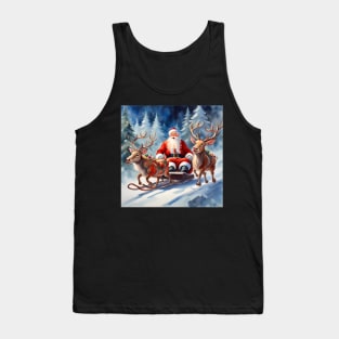 Christmas art (5) Tank Top